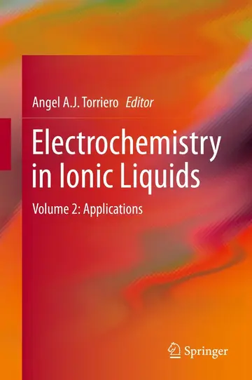 Cover of Electrochemistry in Ionic Liquids