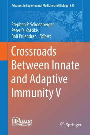 Cover of Crossroads Between Innate and Adaptive Immunity V