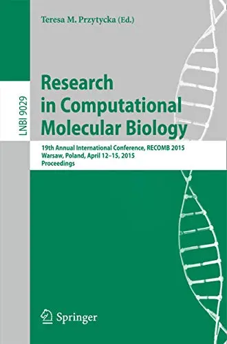Cover of Research in Computational Molecular Biology