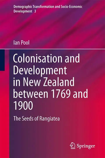Cover of Colonization and Development in New Zealand between 1769 and 1900