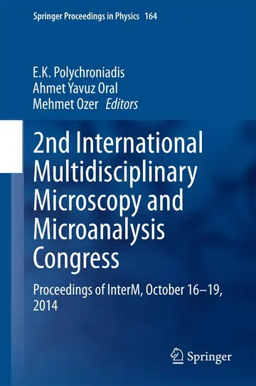Cover of 2nd International Multidisciplinary Microscopy and Microanalysis Congress