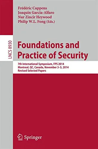 Cover of Foundations and Practice of Security