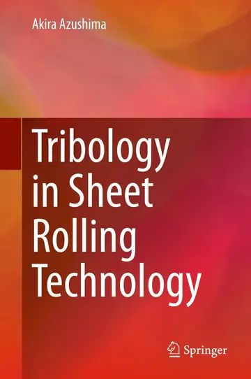 Cover of Tribology in Sheet Rolling Technology