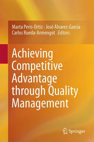 Cover of Achieving Competitive Advantage through Quality Management