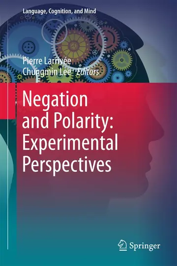 Cover of Negation and Polarity