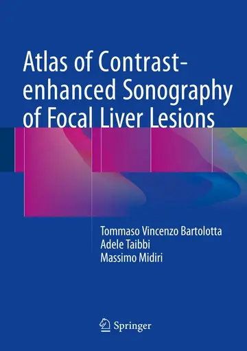 Cover of Atlas of Contrast-enhanced Sonography of Focal Liver Lesions