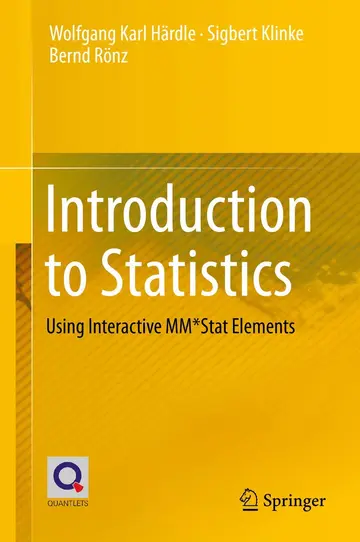 Cover of Introduction to Statistics