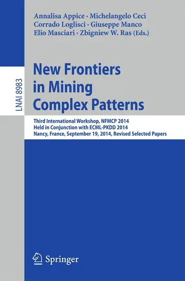 Cover of New Frontiers in Mining Complex Patterns