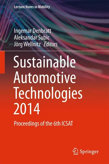 Cover of Sustainable Automotive Technologies 2014