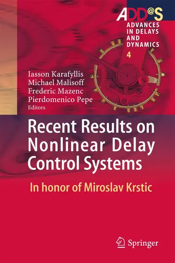 Cover of Recent Results on Nonlinear Delay Control Systems