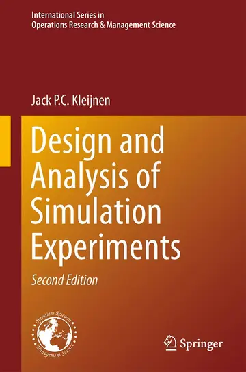 Cover of Design and Analysis of Simulation Experiments