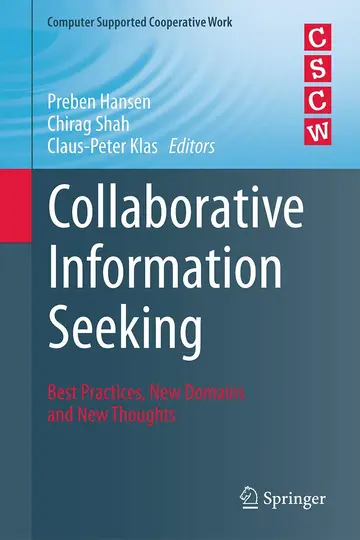 Cover of Collaborative Information Seeking