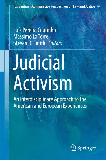 Cover of Judicial Activism