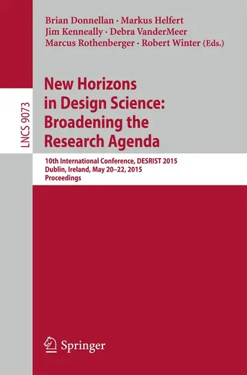 Cover of New Horizons in Design Science