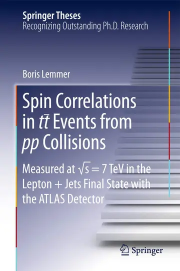 Cover of Spin Correlations in tt Events from pp Collisions