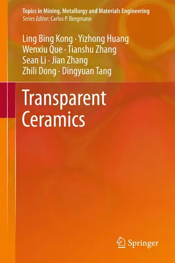 Cover of Transparent Ceramics (hb 2015)