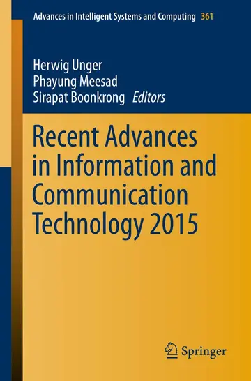 Cover of Recent Advances in Information and Communication Technology 2015