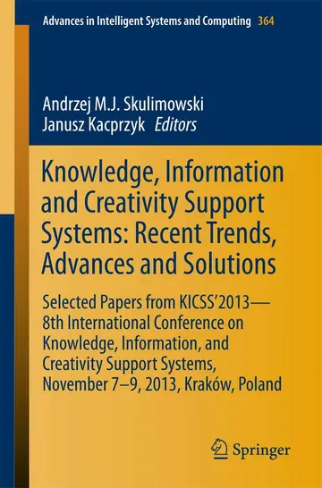 Cover of Knowledge, Information and Creativity Support Systems