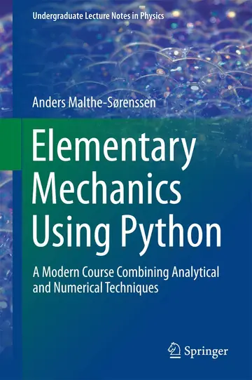 Cover of Elementary Mechanics Using Python