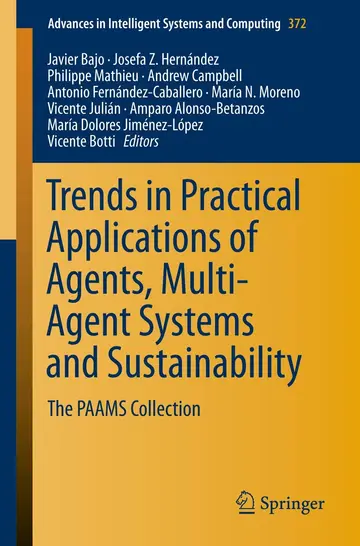 Cover of Trends in Practical Applications of Agents, Multi-Agent Systems and Sustainability
