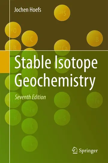 Cover of Stable Isotope Geochemistry