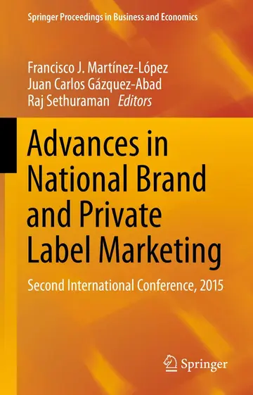 Cover of Advances in National Brand and Private Label Marketing