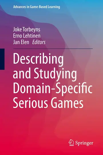 Cover of Describing and Studying Domain-Specific Serious Games
