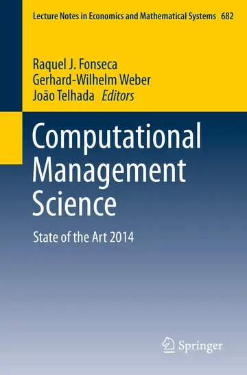 Cover of Computational Management Science