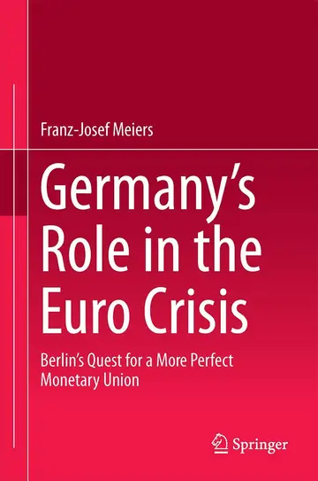 Cover of Germany’s Role in the Euro Crisis