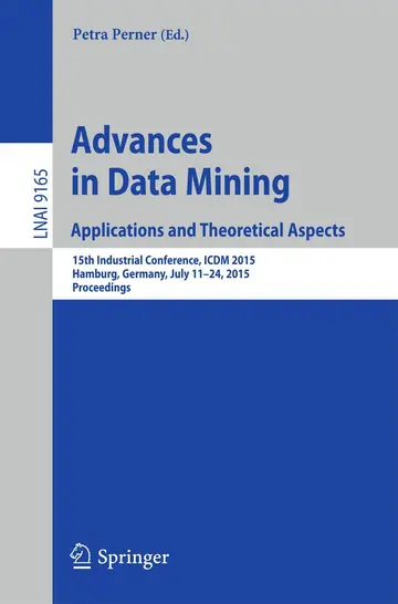 Cover of Advances in Data Mining