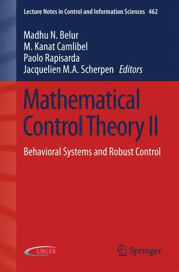 Cover of Mathematical Control Theory II