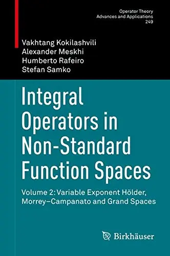 Cover of Integral Operators in Non-Standard Function Spaces