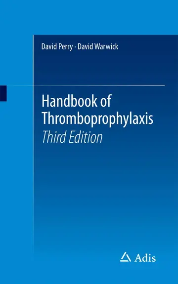 Cover of Handbook of Thromboprophylaxis