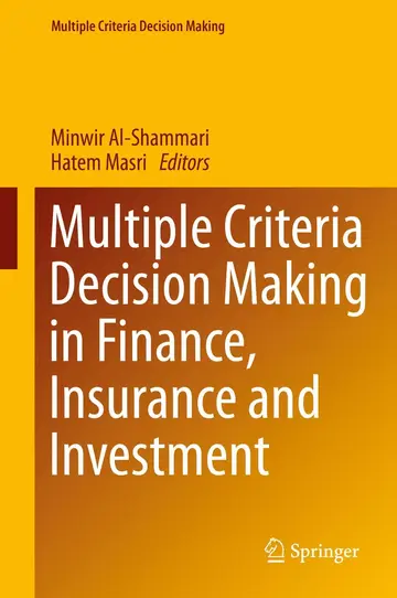 Cover of Multiple Criteria Decision Making in Finance, Insurance and Investment