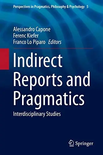 Cover of Indirect Reports and Pragmatics
