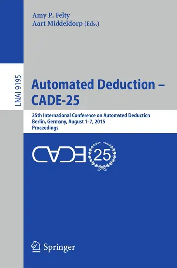 Cover of Automated Deduction