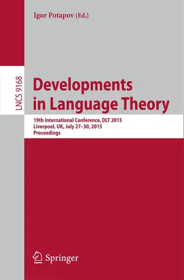Cover of Developments in Language Theory