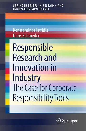 Cover of Responsible Research and Innovation in Industry
