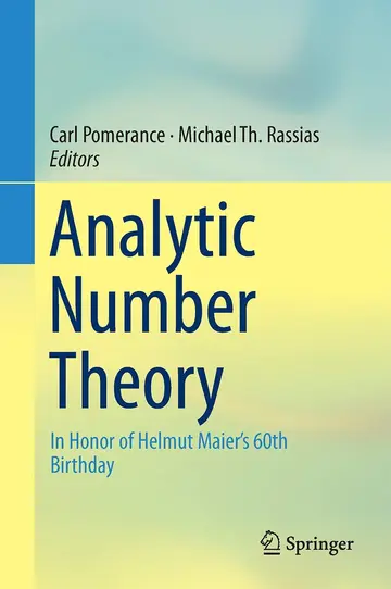 Cover of Analytic Number Theory