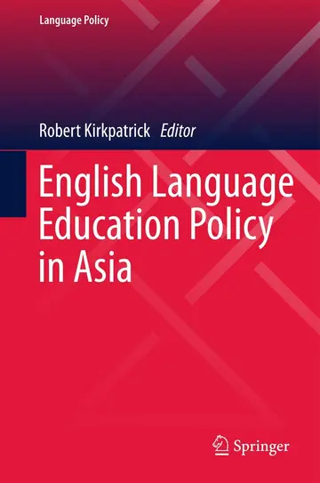 Cover of English Language Education Policy in Asia