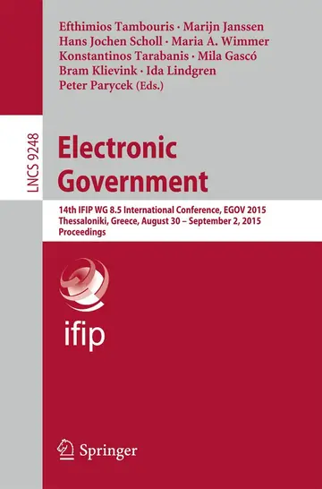 Cover of Electronic Government