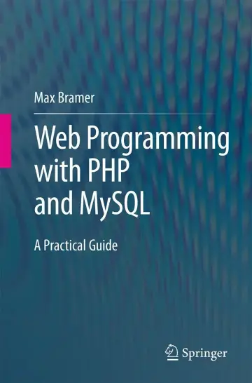 Cover of Web Programming with PHP and MySQL