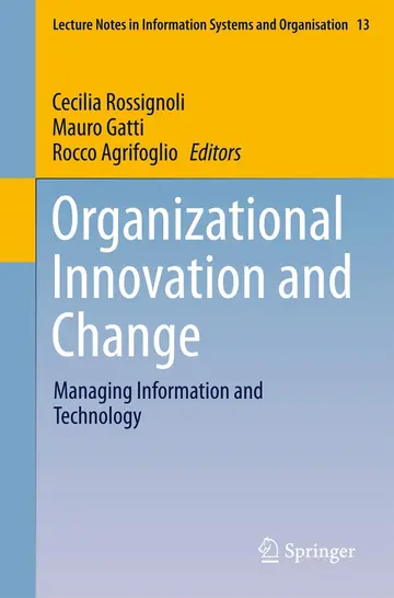 Cover of Organizational Innovation and Change