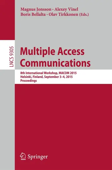 Cover of Multiple Access Communications