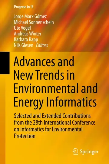 Cover of Advances and New Trends in Environmental and Energy Informatics