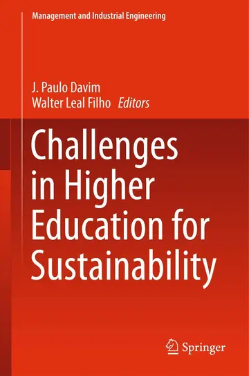 Cover of Challenges in Higher Education for Sustainability