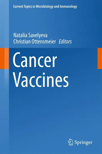 Cover of Cancer Vaccines