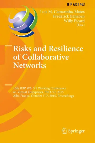 Cover of Risks and Resilience of Collaborative Networks