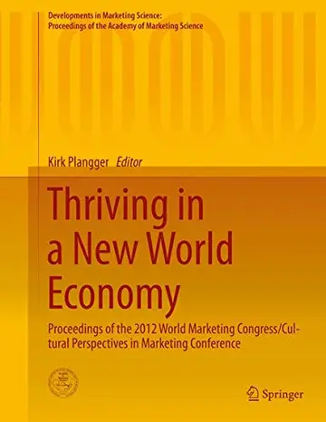 Cover of Thriving in a New World Economy