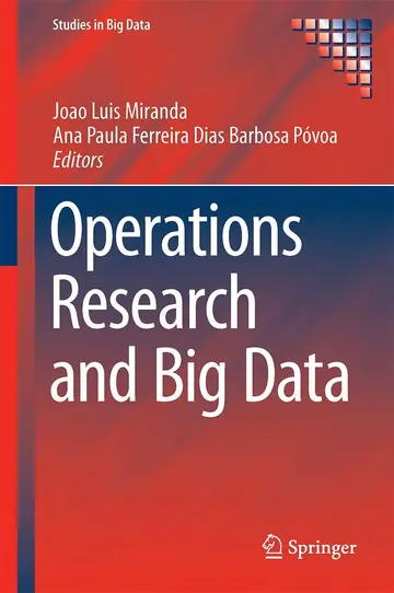 Cover of Operations Research and Big Data